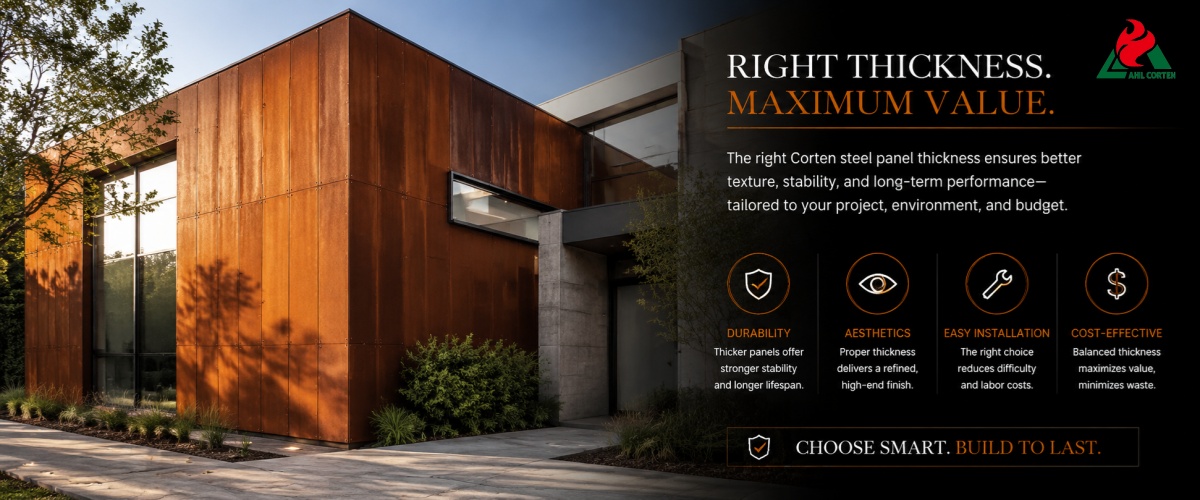weathering steel siding